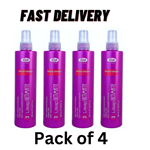 Lisap Ultimate Straight Fluid 250ml Keratin treatment Heat Protection 4 Pack