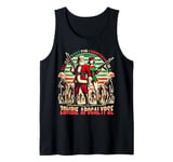 Christmas Zombie Apocalypse and Santa With Guns Zombies Tank Top