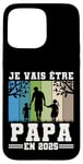 Coque pour iPhone 15 Pro Max Futur Papa 2025 Annonce Naissance 2025 Cadeau Fête Des Pères