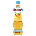 Ribena Pineapple and Passion Fruit Juice Drink No Added Sugar | Real Fruit | Rich in Vitamin C | No Artificial Colours or Flavours | Ready To Drink | 100% Recycled