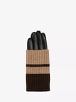 Unmade Copenhagen Lavada Stripe Leather Gloves