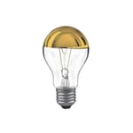 Toppförspeglad glödlampa guld 415lm E27 40W