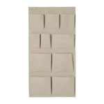 Åhléns Home Hängande förvaring CANVAS 96x50 cm Beige