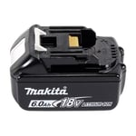 Djs 161 G1J Cisaille sans fil 18 v 1,6 mm + 1x Batterie 6,0 Ah + Makpac - sans chargeur - Makita