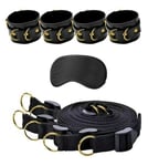 Ouch! Bed Bindings Restraint System Soft Bondage Cuffs Tethers Set Fetish Play