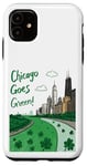 Coque pour iPhone 11 Chicago's St. Paddy's Day Chicago - Shamrock Chicago River