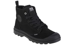 sneakers Homme, Palladium Pampa Hi Zip WL, Noir