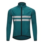 Wosawe-Veste De Cyclisme Haute Visibilité,Maillot Multifonction,Coupe-Vent,Vaccage Rapide,Manteau De Pluie,Coupe-Vent,Vtt De Route