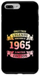 Coque pour iPhone 7 Plus/8 Plus Les légendes sont nées en 1965 Vintage 60e anniversaire