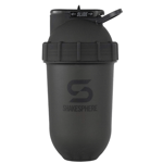 ShakeSphere Tumbler Original Protein Shaker Bottle 700ml Frosted/Black