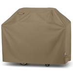 Unicook 65 Inch Grill Cover for Weber Charbroil Nexgrill etc, BBQ Grill Cover for Outdoor Grill, Heavy Duty Waterproof BBQ Cover with Sealed Seam, Fade Resistant Barbecue Cover, Neutral Taupe