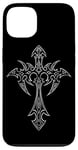 iPhone 13 Gothic Cross Grunge Aesthetic Y2k Mall Goth Case