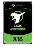 Seagate Exos X18 interna hårddiskar 18 TB 7200 RPM 256 MB 3.5" Serial ATA III