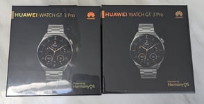 HUAWEI Smart Watch GT3 Pro 46mm  Titanium Case Titanium Strap ODN B19 NEW