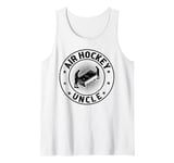 Mens Air Hockey Uncle Air Hockey Player Tank Top