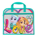 Paw Patrol Skye & Everest Book Bag Kids Childrens School Bag Girls Carry Handle