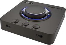 Sound Blaster X4 Hi-Res 24bit/192kHz DAC USB Externe et Carte Son Ampli, Multi-Canaux, 7.1 Surround Discret, Entrée Casque pour PC et Mac.[V857]