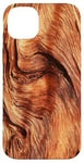 iPhone 14 Plus Realistic timber Grain Rustic Nature Design Patterns Retro Case