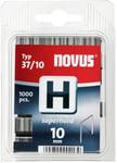 Novus - Typ 37/10 H-10 mm Staples (Pack of 1000)