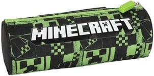 Minecraft – Trousse d'école Porte-Papeterie avec Tirazip en métal personnalisé – Petite Trousse pour Enfant et Fille pour Moyennes et élémentaires, Vert – 20 x 8 cm, Vert, tagia Unica, Casual