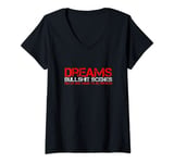 Womens Gerry Belter Rules are To Be Broken Vampire V-Neck T-Shirt