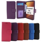 New Standcase Wallet Huawei Y6 2019 (Svart)