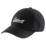 Carhartt Canvas Script Graphic Keps Black