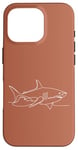 Coque pour iPhone 16 Pro Global Oceans Protection écosystème marin Grand requin blanc