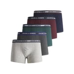 Jack & Jones Multipack Boxer Shorts Boys Trunk Cotton Underwear for Kids 5 Pack