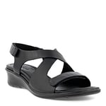 ECCO Women's Felicia Sandal Heeled San, black, 2.5 UK