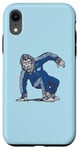 Coque pour iPhone XR Break Dancing Sasquatch B-Boy Bigfoot Dancer