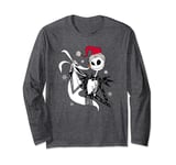 Disney The Nightmare Before Christmas Jack Santa and Zero Manche Longue