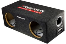 MDS Predator PE08D Reflex 2 x 8” Subwoofer kotelo, tuplaterminaali