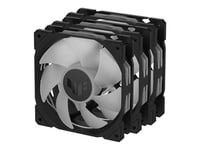 ASUS TUF Gaming TR120 ARGB - Kit de ventilation du boîtier - lame inversée - 120 mm - noir (pack de 3)