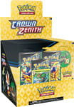 Cartes Pokémon Crown Zenith 12,5 - 3 Boosters + Blister D'épingle