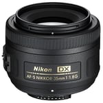 Nikon AF-S DX 35 mm f/1.4 G – Objectif pour Nikon à Monture F (Distance focale Fixe 52.5 mm, Ouverture f/1.8) Noir