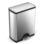 simplehuman 46 Litre Dual Compartment Pedal Bin