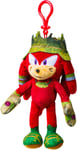 Sonic Prime Clip-On Plush 15cm - Gnarly Knuckles