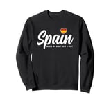 Spanish Souvenirs Makes My Heart Skip A Beat I Love Spain Sweatshirt