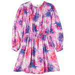 MSGM Tie Dye Print Klänning Rosa | Rosa | 14 years