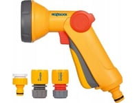 Hozelock Set With Pistol Sprayer 1/2"-5/8" Hozelock Rose Spray 2353