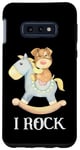 Coque pour Galaxy S10e I Rock Funny Baby Toddler Musicien Gag Joke Kids Music Fun