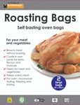 2 x Large Roasting Bags - Self Basting Oven Bags - Size: XL -  45 x 55 CM