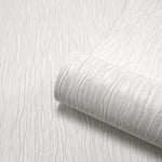 Belgravia Decor Tiffany Texture White Wallpaper GB41334 - Italian Vinyl