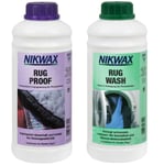 Nikwax Rug Wash Détergent Et Rug Proof Imprégnation Pour Couvertures De Cheval