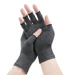 ACWOO Arthritis Gloves, Compression Gloves for Arthritis Pain Relief, Breathable Comfortable Anti-Arthritis Gloves for Women & Men, Fingerless Design, Provide Support and Warmth to Promote Healing (S)