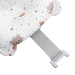 Soft Baby Bath Support Cushion Pad Cute Cartoon Bear Pattern Newborn Bathtub LVE