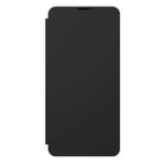 FOLIO AVEC FILM DE PROTECTION SOUPLE POUR SAMSUNG S4 MINI I9195 NOIR