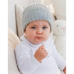 Little Pearl Hat by DROPS Design - Baby Lue Strikkeoppskrift str. 0/1  - 3/4 Ã¥r