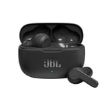 JBL Wave 200 True Wireless Headset – Bluetooth 5.0 og 20 timers spilletid, Svart